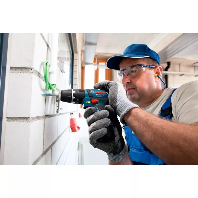 Bosch GSB 12V-15 Professional 1300 RPM Black, Blue