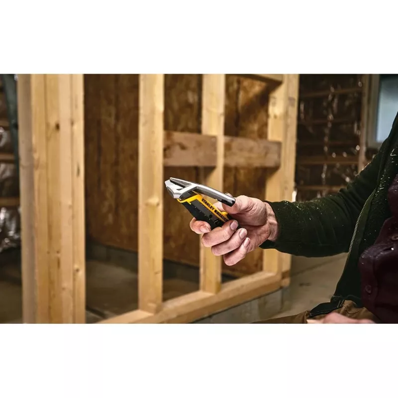 Utility Knife Stanley FATMAX FMHT10594-0 Black Stainless Steel Yellow 18mm Width 165mm Length