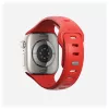 Band Nomad Tempo — Red rubber, 18 mm width, fits wrists 135–175 mm