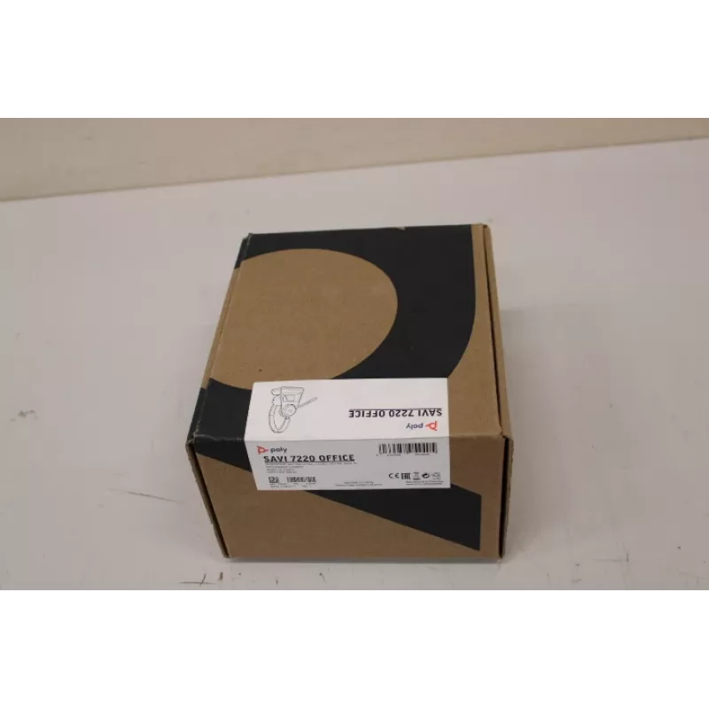 SALE OUT. Poly Savi 7220 Office Headset with Built-in Microphone | USED, SCRATCHED | Wireless | Black