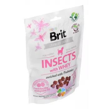 BRIT Care Crunchy snack Puppy Insects - dog treat - 200g