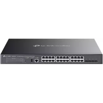 TP-Link SG5428XMPP network switch Managed L3 Gigabit Ethernet (10/100/1000) Power over Ethernet (PoE) Black