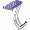 PCIe 5.0 Hyper Riser cable by HYTE, model ACC-HYTE-PCIE50-TM, 20 cm, purple/white