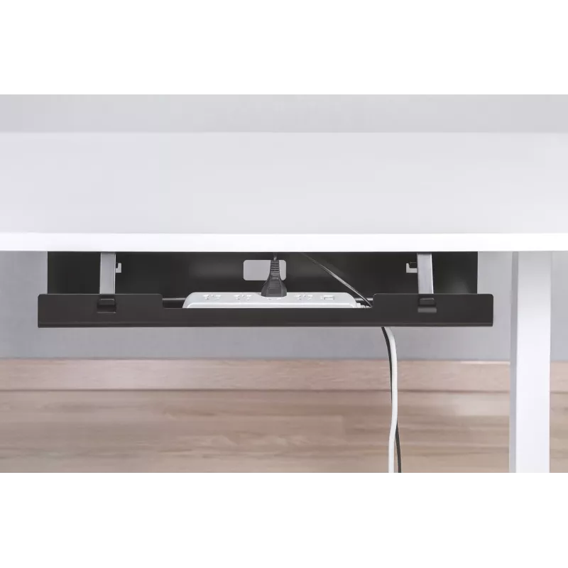 Digitus DA-90450 Cable Management Tub 600x135x108mm Black Steel 1