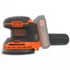 Black & Decker BDCROS18N-XJ portable sander Orbital sander 12000 RPM Black, Orange