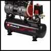compressor TE-AC 110/6 Silent Plus (black/Red, 550 Watt)