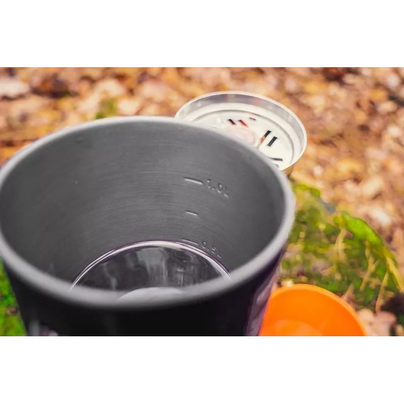 Camping stove pot + burner