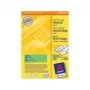 Self-adhesive printer label AVERY 3454 Green 105 x 37 mm