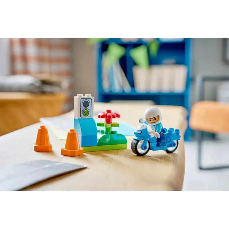 LEGO DUPLO 10471 Blue Police Motorcycle
