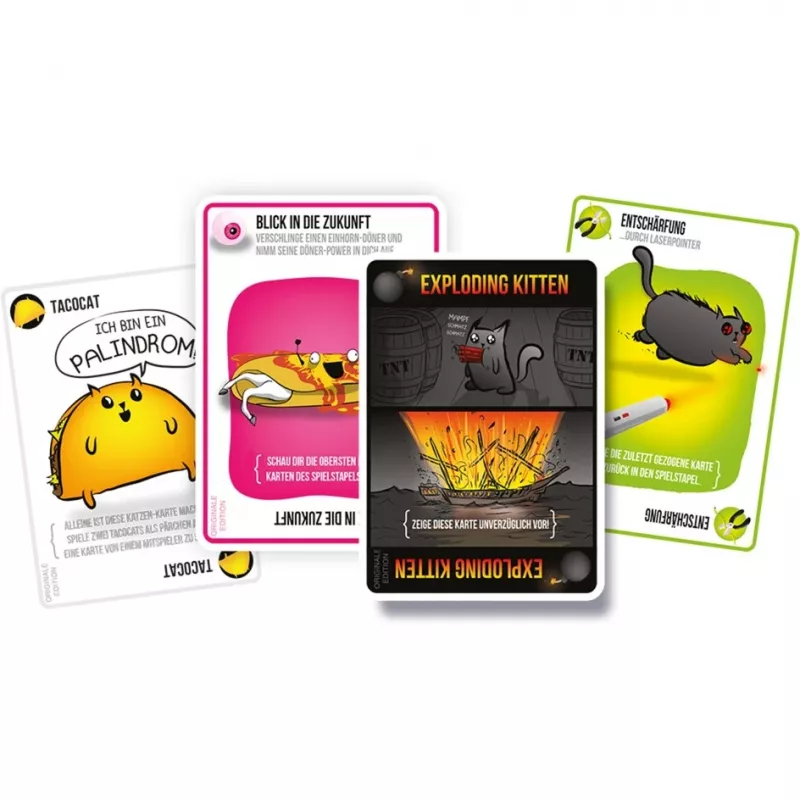 Exploding Kittens, Card Game