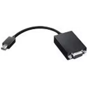 Lenovo 0A36536 video cable adapter VGA (D-Sub) Mini DisplayPort Black