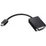 Lenovo 0A36536 video cable adapter VGA (D-Sub) Mini DisplayPort Black