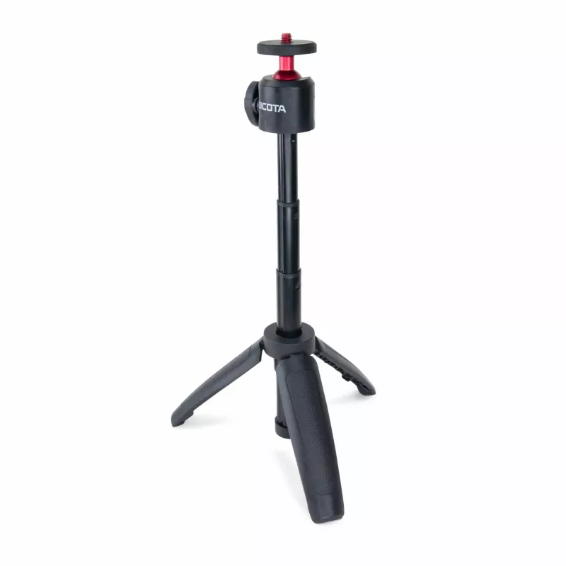 Dicota webcam tripod Working height = 147 - 245 mm Black Ball head