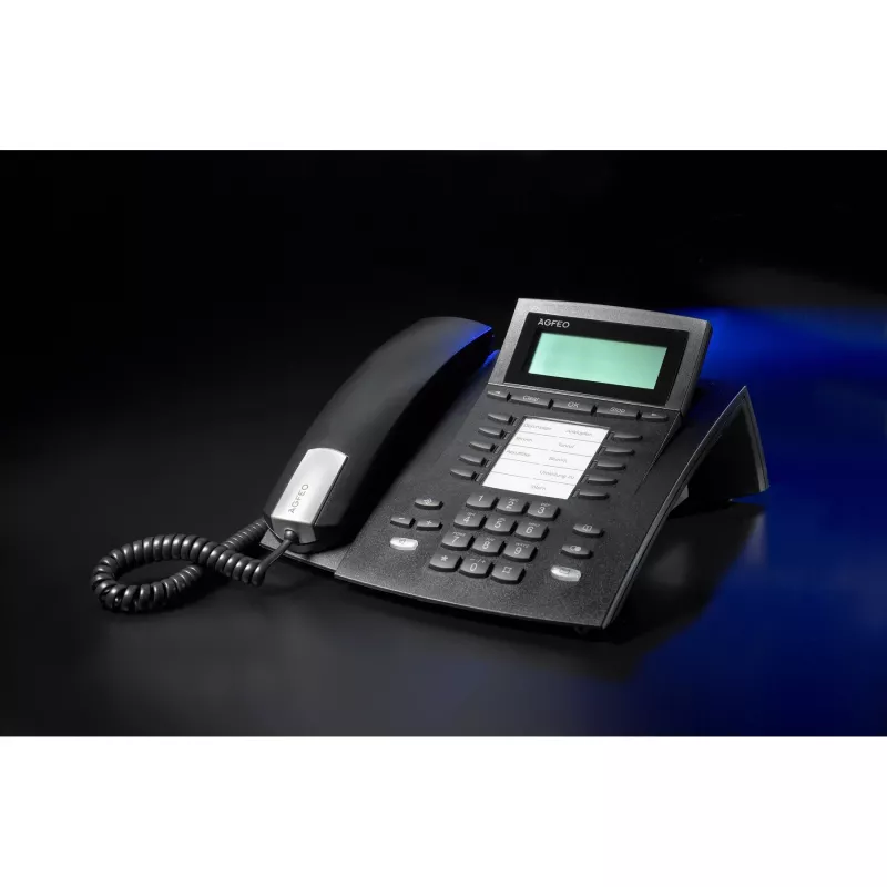 IP Phone AGFEO ST 22 Black 2 lines