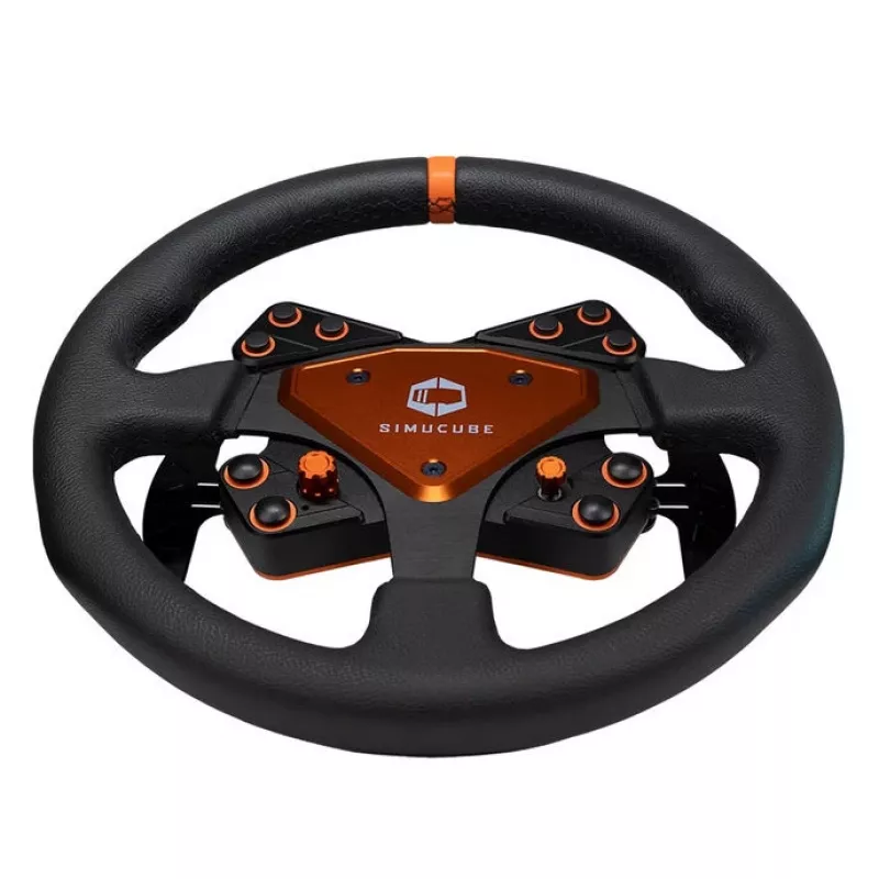 Simucube Tahko Steering Wheel, round- 320 mm, oran