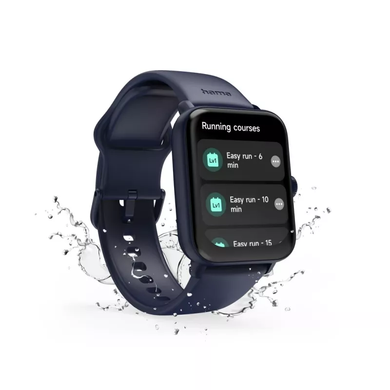 Hama 6010 44 mm Digital Touchscreen Blue