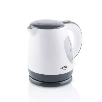 Electric kettle ETA Sofie 1 L 2200 W, white plastic, 360° base