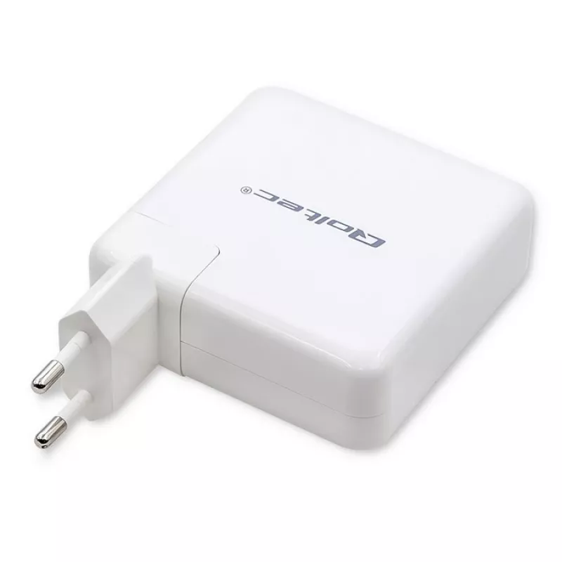 Qoltec GaN Charger FAST 108W | 5-20V | 3-4.7A | USB C | White