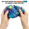 Kinetic sand Wonder Factory Never Dry Sand Bag, Purple Teal