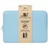 Laptop sleeve Rivacase Riva Szuzuka 15.6 inch pastel blue, protective padded case