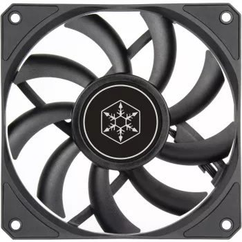 Case fan SILVERSTONE SST-AS120B 120mm black transparent, 3-pin