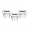 Mount for UBIQUITI UVC-G3-F-C-3 security camera, indoor, white