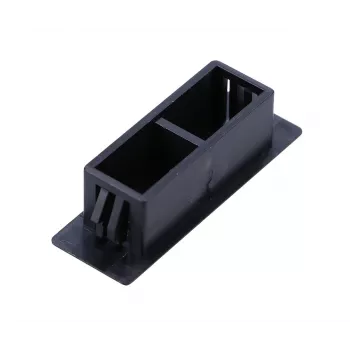 End cap for patch panels Extralink SC Duplex, black, ABS