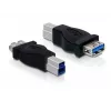 USB Adapter DeLOCK USB 3.0-B M to USB 3.0-A FM 65179