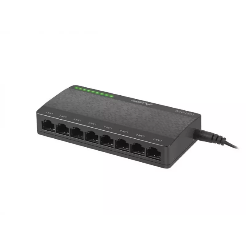 LANBERG DSP1-0108 Lanberg Switch DSP1-0108 8-Port 100MB/S Desktop