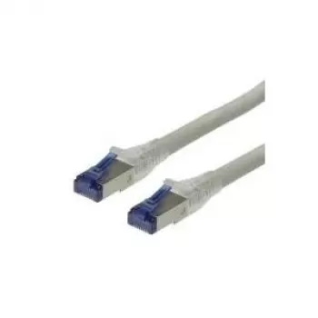 S/FTP Patch Cord ROLINE Cat.6a solid grey 90m