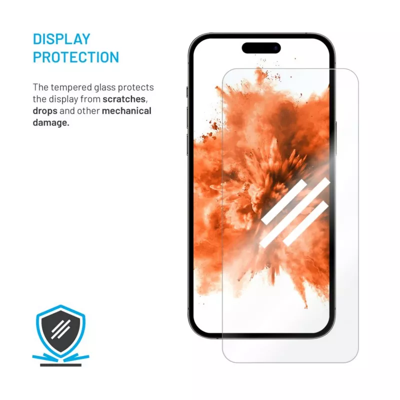 Screen protector FIXED for Samsung Galaxy A17 4G/5G — tempered glass, transparent