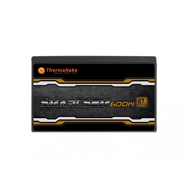 Power supply unit Thermaltake Smart SE2 600W ATX semi-modular, 86% efficiency, 120 mm fan