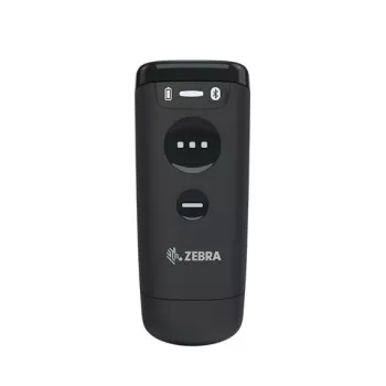 Handheld barcode reader Zebra CS60 1D/2D LED Wireless IP65 Black, Bluetooth/USB, 100 m range, 83 g