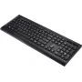 Renkforce RF-5799534 Wireless Keyboard German, QWERTZ Black (RF-5799534)