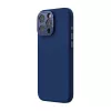 Protective Magnetic Case Nillkin LensWing for Apple iPhone 16 Pro Max — Blue, MagSafe-compatible, raised camera rim