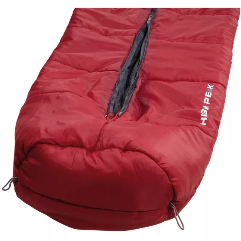 Mummy sleeping bag High Peak Century 300 Polyester Grey Red 230 cm