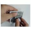 Keystone module DELOCK 90757 flat RJ-45 silver, 16.1×29.8×19.5 mm