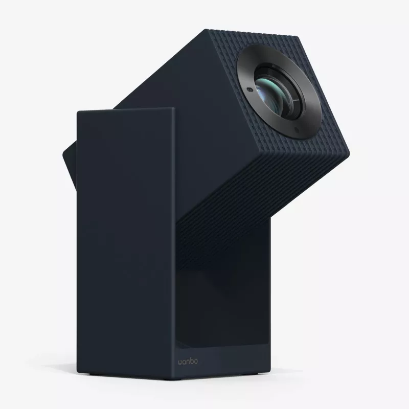 Portable LCD projector WANBO Cube 2 Pro — 500 ANSI lumens, 1080p (1920x1080), LED, Auto focus, Android TV, 1.2:1 zoom, 8 W, Black