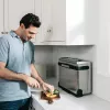 Ninja SP101 Single 10 L Stand-alone 2400 W Hot air fryer Black, Stainless steel