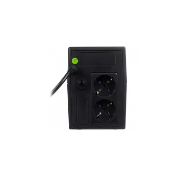 Uninterruptible Power Supply DIGITUS Line-Interactive DN-170064-B 800 VA (480 W), AVR, LCD, Tower, 2 AC outlets, Type F
