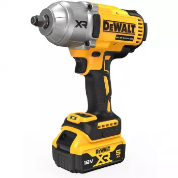 Impact wrench DeWALT DCF900P2T-QW 1/2 inch brushless 18 V, 1898 N·m, 5 Ah battery, 2 batteries, charger, case
