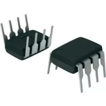 Operational amplifier Texas Instruments OPA27GP — single‑channel, 8 MHz bandwidth, compact SMD package