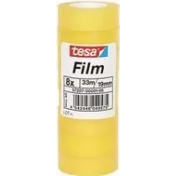 Stationery Tape TESA 57207-00001-00 Transparent 33m 8pcs