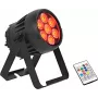 LED PAR Light EUROLITE AKKU IP PAR 7 QCL CRMX MK2 — battery-powered RGBW uplighter with QCL LEDs and CRMX