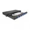 Fibre optic splice enclosure DeLOCK 66997 Black Metal 482x220 mm