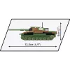 Building set Cobi Leopard I tank model — 147 pieces, ages 6+, brown/green