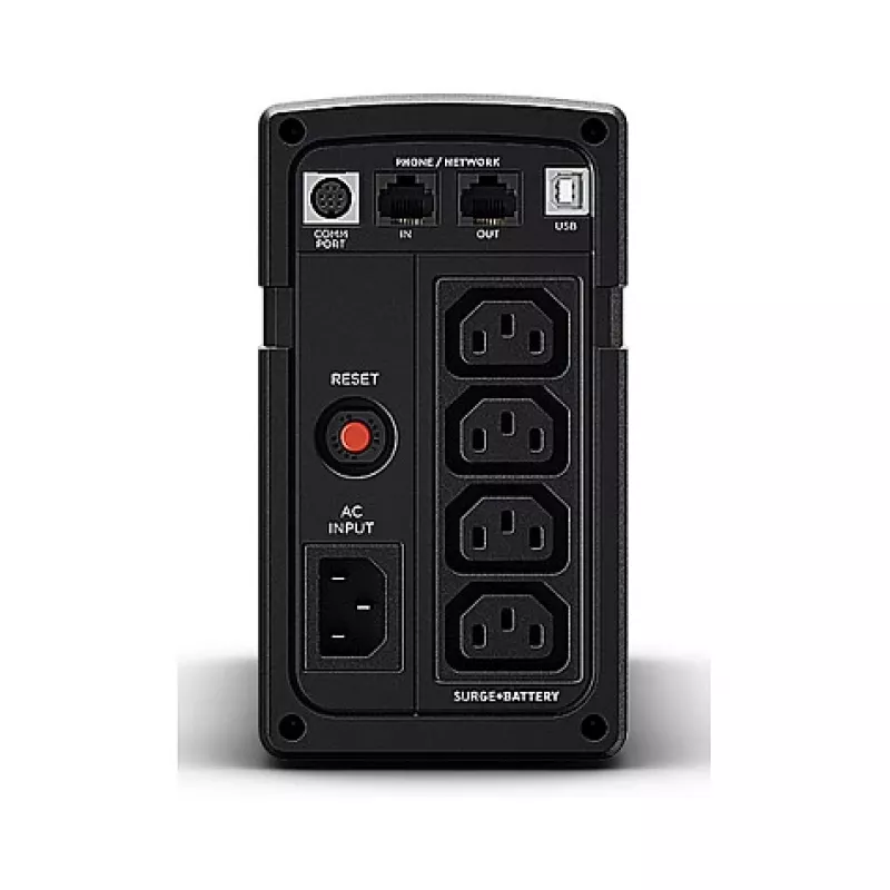 CyberPower RT650EI uninterruptible power supply (UPS) Standby (Offline) 0.65 kVA 400 W 4 AC outlet(s)