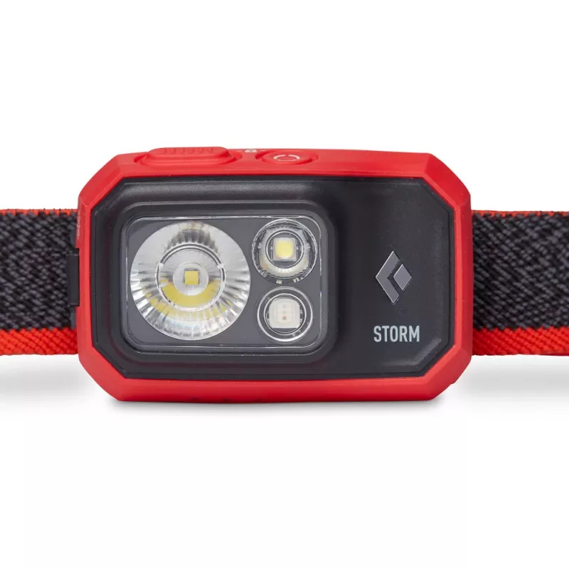 Black Diamond Storm 450 Black, Red Headband flashlight