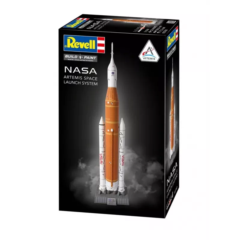 Plastic model Artemis Space Launch System