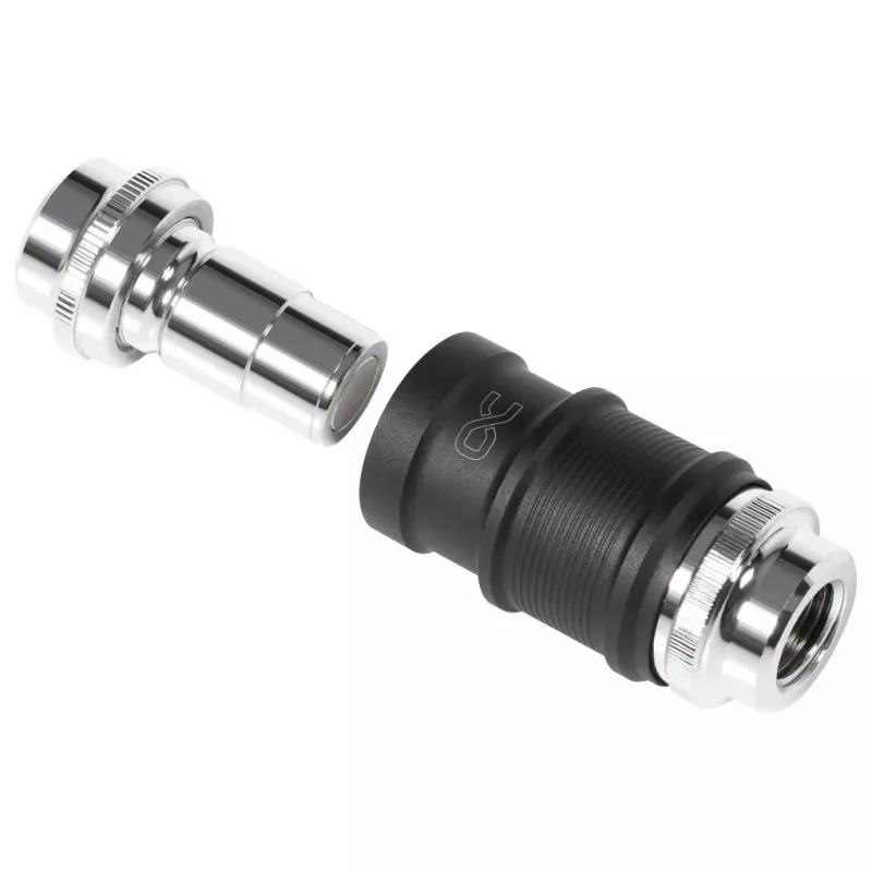 Water blocks adapter Aquatuning GmbH 13857 Brass Nickel Plastic Black Chrome